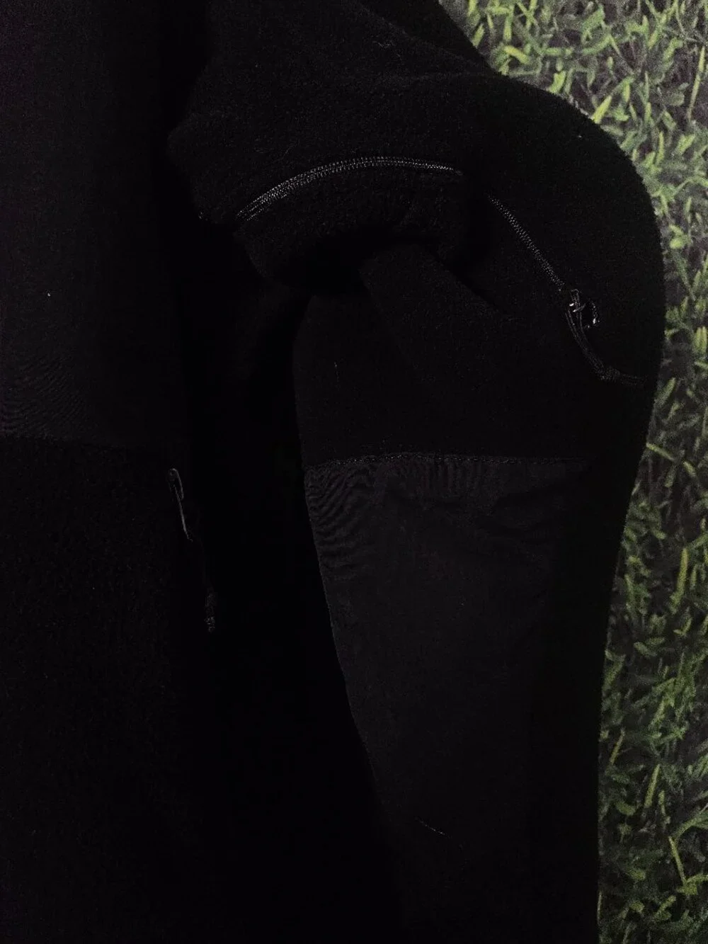 Mens North Face Denali XL Black Jacket